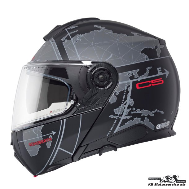 Schuberth C5 Globe Black. Mat