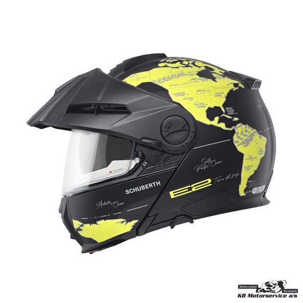 Schuberth E2 Atlas sort/gul