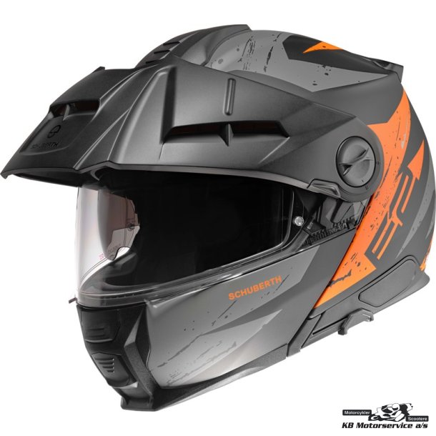 Schuberth E2 Explorer Orange. Mat