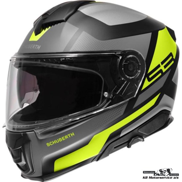 Schuberth S3 Daytona Yellow Matt