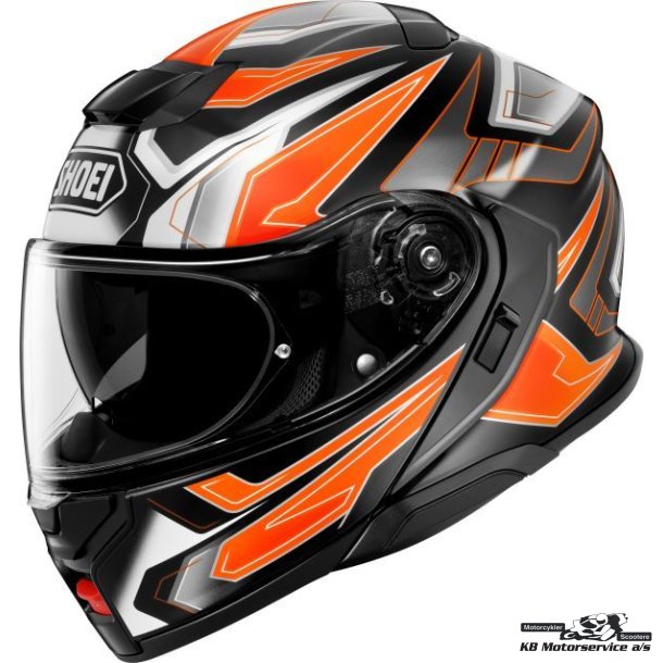 Shoei Neotec3 Anthem TC-8 Orange/Sort/Hvid