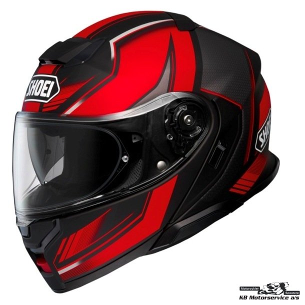 Shoei Neotec3 Grasp TC-1. Mat rd/sort