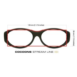 Cocoons Stream Line S Fit-over solbrille