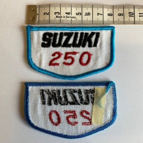 Suzuki 250 stofmrke fra 70'erne