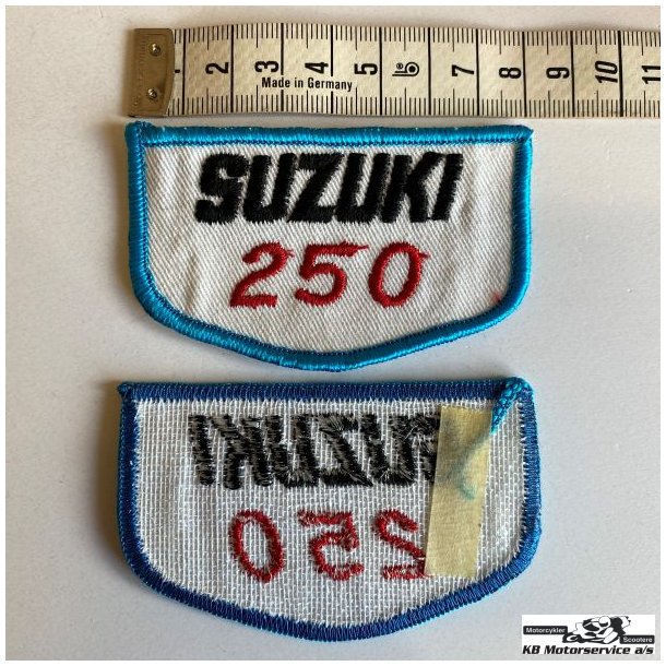 Suzuki 250 stofmrke fra 70'erne