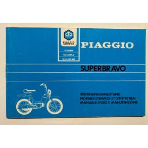 Vespa SuperBravo manual