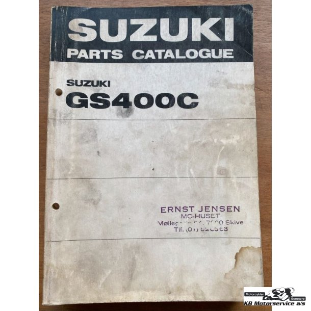 Suzuki GS400C reservedelsbog