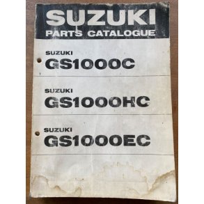 Suzuki GS1000C/H/E  reservedelsbog