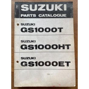 Suzuki GS1000T/HT/ET reservedelsbog