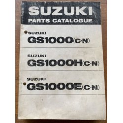 Suzuki GS1000 reservedelsbog