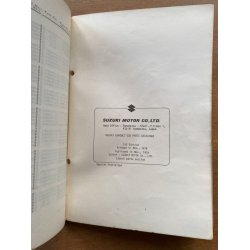 Suzuki GS400LT E26 reservedelsbog