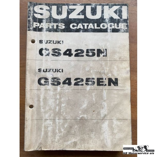 Suzuki GS425N, GS425EN reservedelsbog