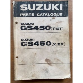 Suzuki GS450 E/ET X/EX reservedelsbog