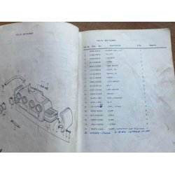 Suzuki GS750B reservedelsbog