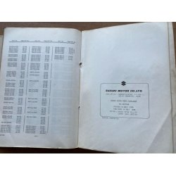 Suzuki GS750B reservedelsbog