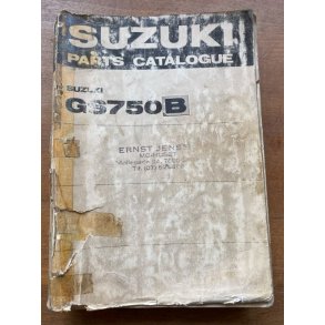 Suzuki GS750B reservedelsbog