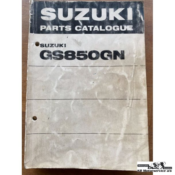 Suzuki GS850GN reservedelsbog