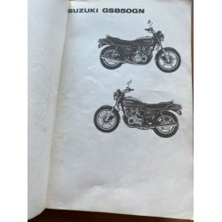 Suzuki GS850GN reservedelsbog