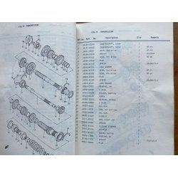 Suzuki GS850GN reservedelsbog