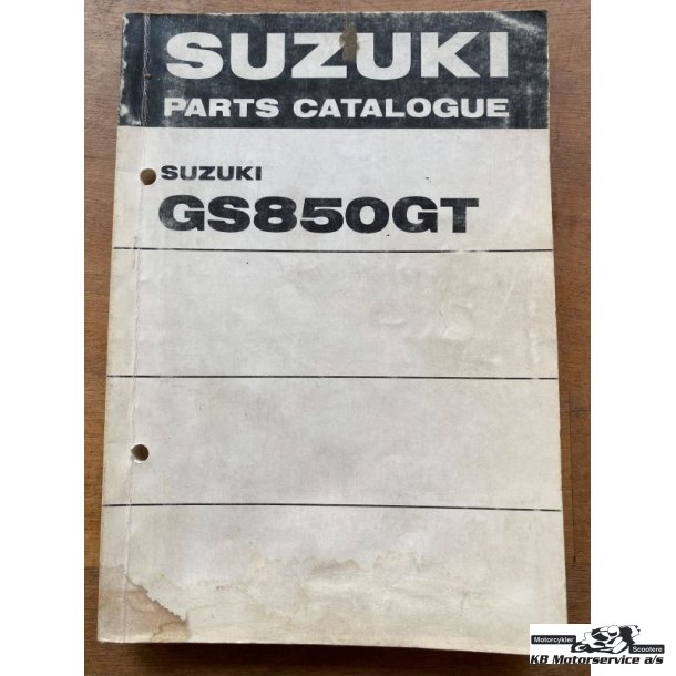 Suzuki GS850GT reservedelsbog