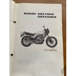 Suzuki GSX1100Z, GSX1100EZ reservedelsbog