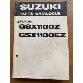 Suzuki GSX1100Z, GSX1100EZ reservedelsbog