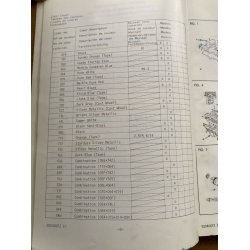 Suzuki GSX400FX, GSX400FZ reservedelsbog