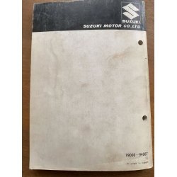 Suzuki GSX400FX, GSX400FZ reservedelsbog