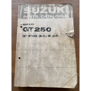 Suzuki GT250 (K-L-M-A-B) reservedelsbog