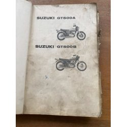 Suzuki GT500A/B reservedelsbog