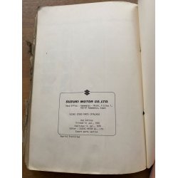 Suzuki GT500A/B reservedelsbog