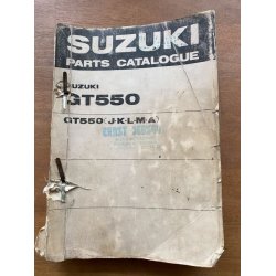 Suzuki GT550 reservedelsbog
