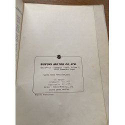 Suzuki GT550 reservedelsbog