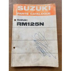 Suzuki RM125N reservedelsbog