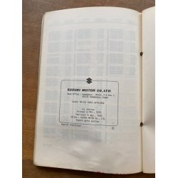 Suzuki RM125N reservedelsbog