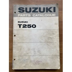 Suzuki T250 reservedelsbog