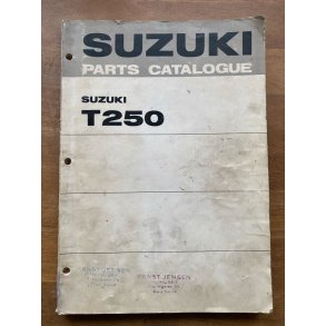 Suzuki T250 reservedelsbog