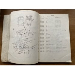 Suzuki T500 reservedelsbog