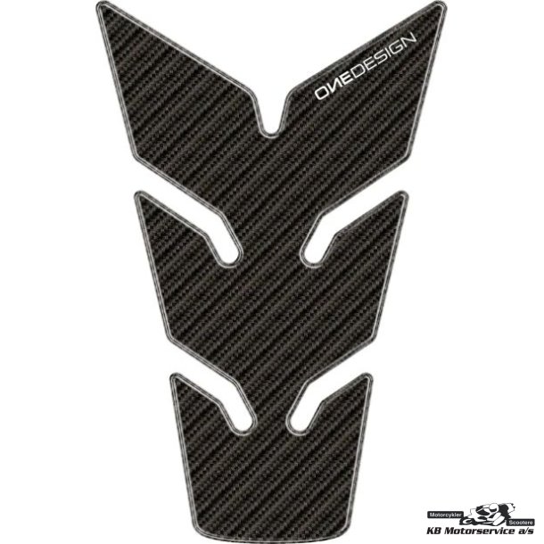 Tankpad Carbonlook. Kort