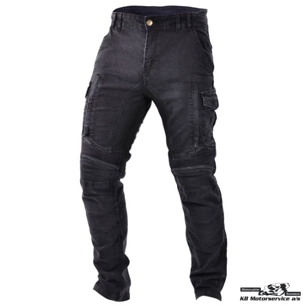 Trilobite Scrambler Jeans Kevlar aramid.Sort