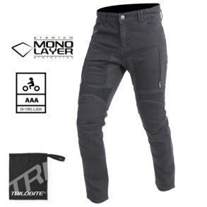 Trilobite Parado Monolayer Jeans Kevlar aramid Sort Herre
