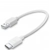 USB ladekabel 15cm Type-C til bl.a. Samsung og Huawei