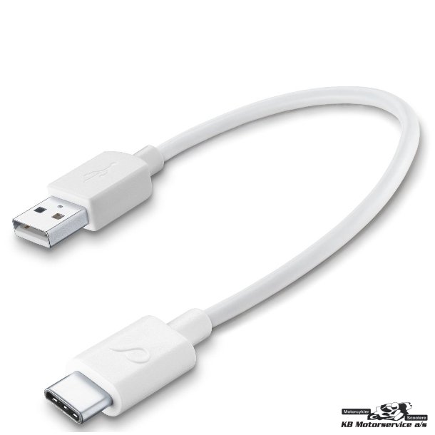 USB ladekabel 15cm Type-C til Samsung Huawei - Udstyr MC - KB A/S