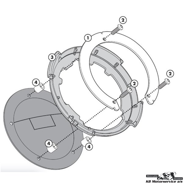 Givi Tankring Honda