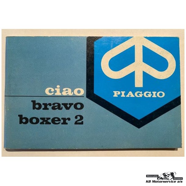 Vespa Ciao, Bravo og Boxer 2 manual