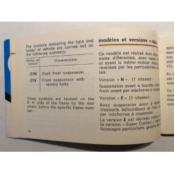 Vespa Ciao, Bravo og Boxer 2 manual