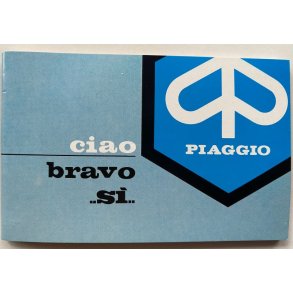 Vespa Ciao, Bravo og Si manual