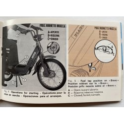 Vespa Ciao, Bravo og Si manual