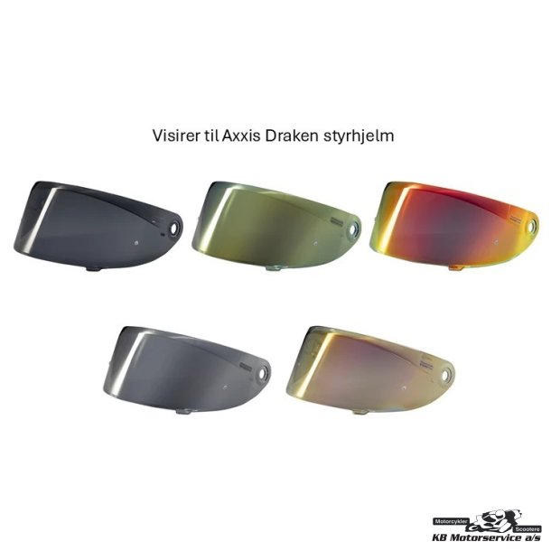 Visir Axxis Draken fullface hjelm