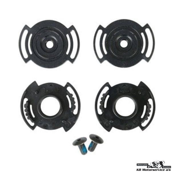Visirplader/holder Schuberth C3, C3 Pro, S2 og S2 Sport